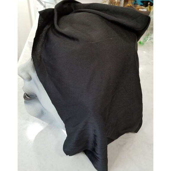 Vintage Rubies Uncle Fester latex over the head mask with hood - Picture 4 of 10